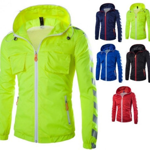 Sportswear Jacket Mens Fashion Slim Jacket